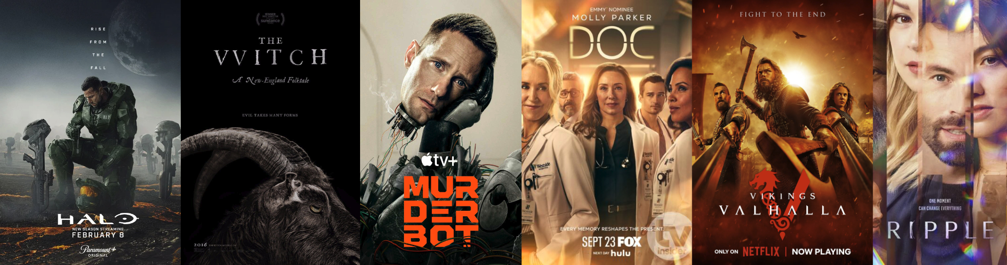 Selected film and television work